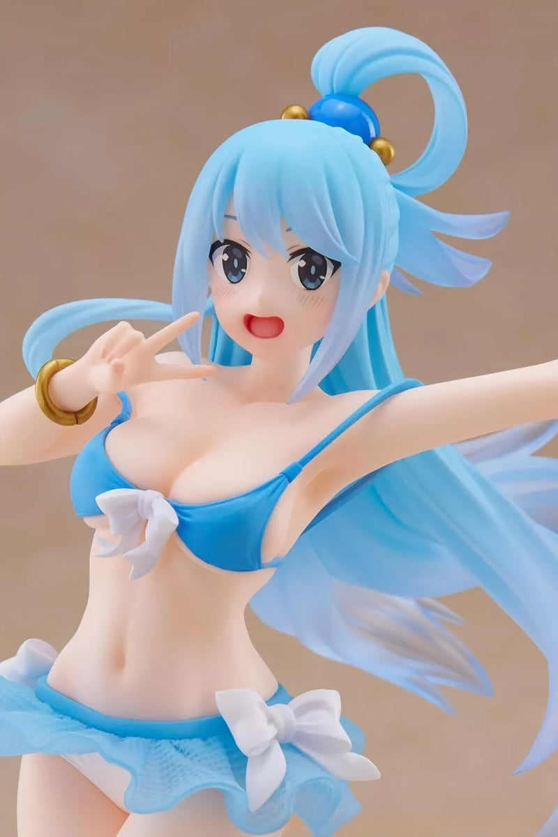 TAITO Coreful Figura KonoSuba 3 Aqua Costume da bagno ver. UFFICIALE DEL GIAPPONE