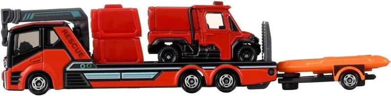 Long Type Tomica No.132 Morita Small Offroad Firetruck RedLadybug & TransportCar