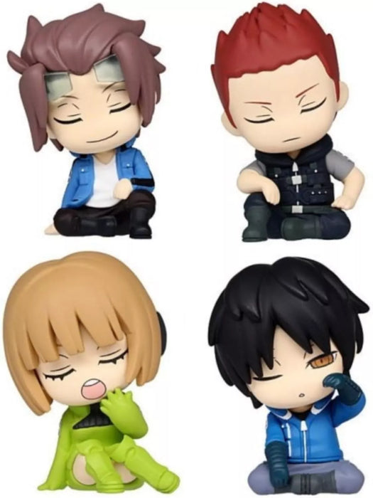 Shoulder Zun Fig. World Trigger Tamakoma No.1 Full set 4 types Capsule Toy JAPAN