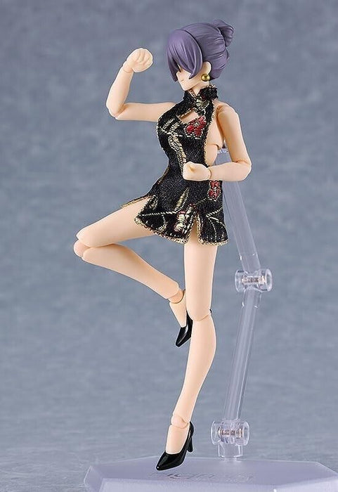 Figma Femenino Femenino Mika con Mini Falda Figura de Japón Oficial