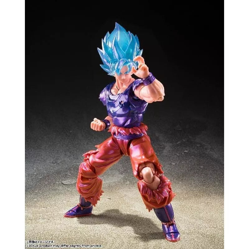 S.H.FIGUARts Super Saiyan God Super Saiyan Son Goku Kaiken Ação Figura Japão