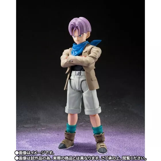 BANDAI S.H.Figuarts Dragon Ball GT Trunks GT Figura de acción OFICIAL DE JAPÓN