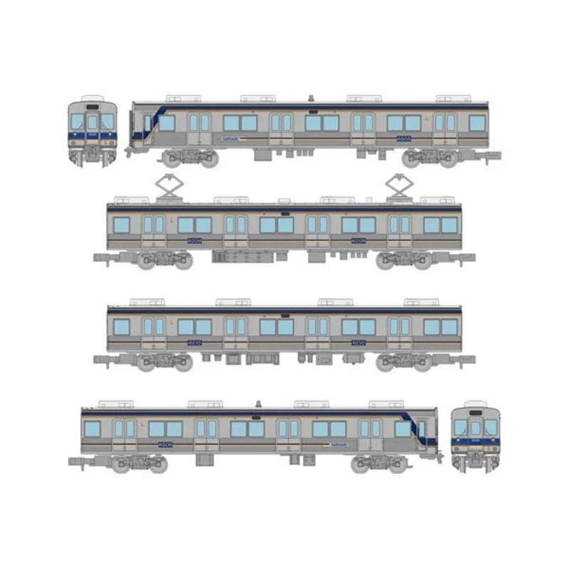 Tetsudou Collection Nankai Electric Railway 6200 Series 4 Car Set JAPAN OFFICIAL