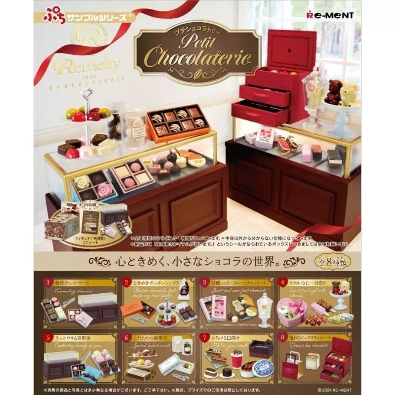 RE-MENT Petit Sample petit chocolaterie All 8 set Figure JAPAN RE-MENT Petit Sample petit chocolaterie All 8 set Figure JAPAN