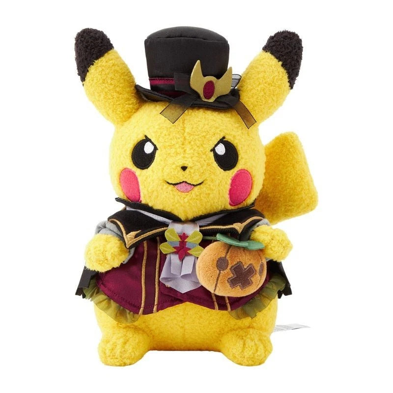 Pokemon Center Original Halloween Ghost Chateau Pikachu Plush Doll JAPAN