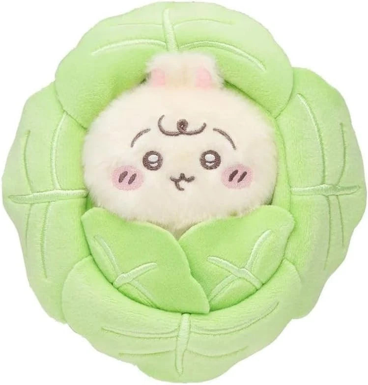Gray Parka Service Chiikawa Chiikawa Baby Usagi Wrapped in Cabbage Plush Mascot