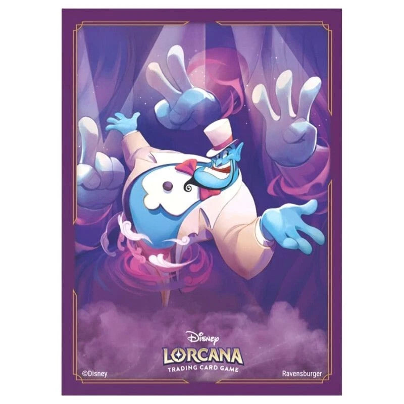 Disney Lorcana Genie Supportive Friend Card Sleeves Japan Official Disney Lorcana Genie Supportive Friend Card Sleeves Japan Official