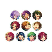 Ensemble Stars!! Collection Tin Badge Casual Side 10Pack Box JAPAN OFFICIAL