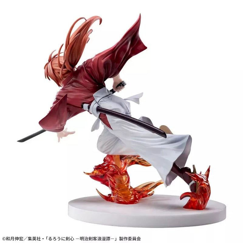 Luminasta Rurouni Kenshin Meiji Espadachim História Romântica Kenshin Himura Figura