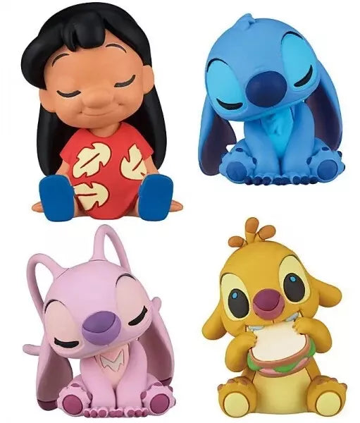 Takara Tomy A.R.T.S Katazun Fig. Lilo & Stitch Complete Set Figure Capsule Toy
