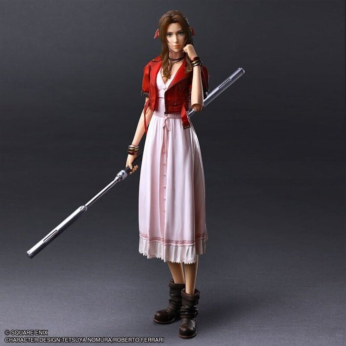 Final Fantasy VII Rebirth PLAY ARTS Kai Aerith Gainsborough Action Figure JAPAN