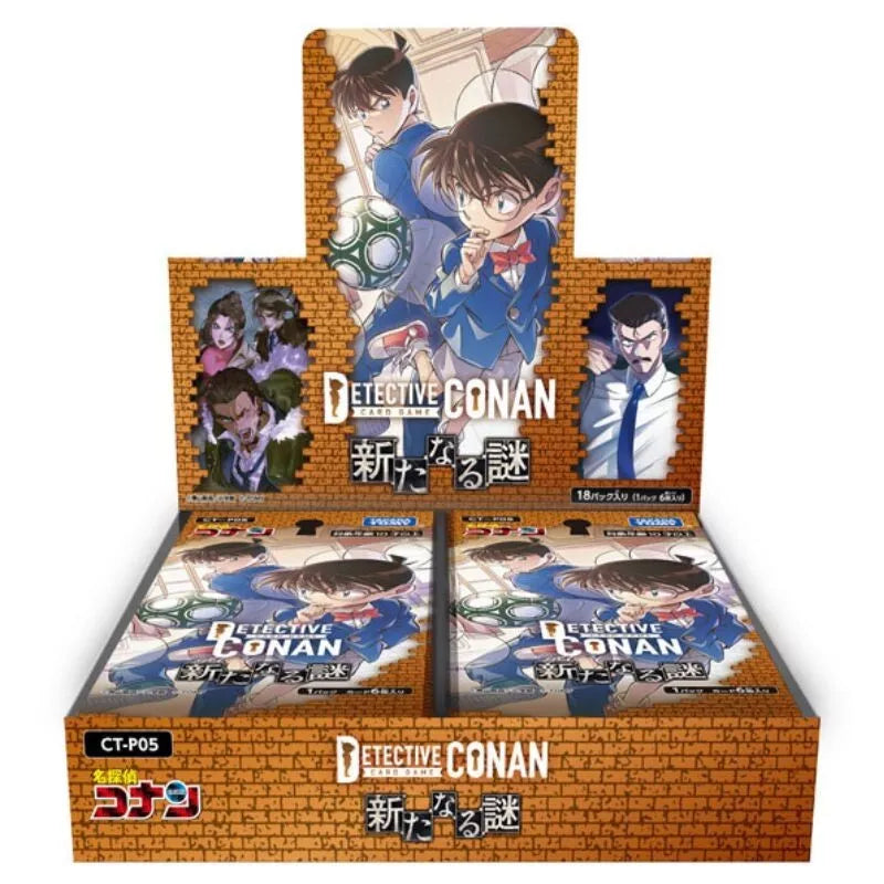 Detective Conan Aratanaru Nazo CT-P05 Booster Pack Box TCG JAPAN OFFICIAL