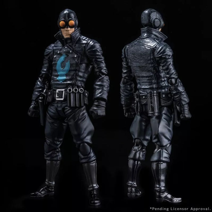 Hellboy Lobster Johnson 1/12 figura de ação Japão oficial