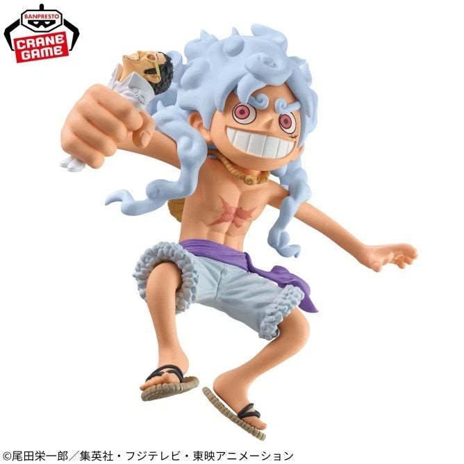 One Piece Mega World Collectable Figure Monkey D. Luffy Gear5 VS Borsalino JAPAN