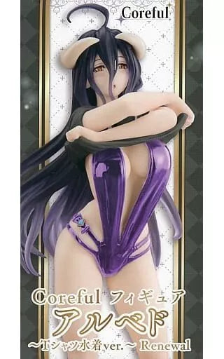 Taito Overlord IV Albedo Corealidade T-shirt Swimsuit ver renovação Figura Japão