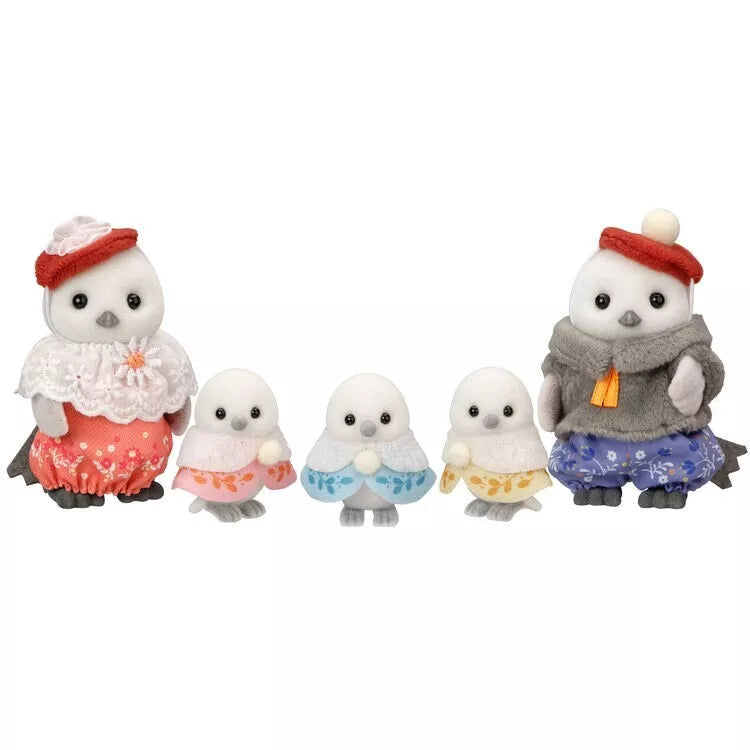 Época Sylvanian Families Familia Shimaenaga OFICIAL DE JAPÓN