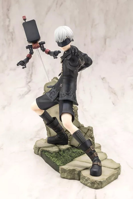 Kotobukiya Artfx J Nier: Automata Ver1.1A 9S 1/8 Figura Giappone Funzionario