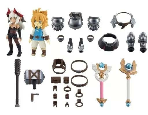 BANDAI Gashapon Quest Beastman Country Portal Figure Set of 7 Capsule Toy JAPAN