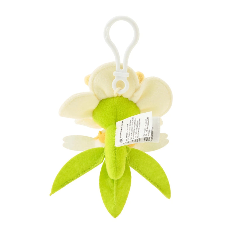 Pokemon Center Original Full Bloom Flabebe White Flower Plush Keychain JAPAN
