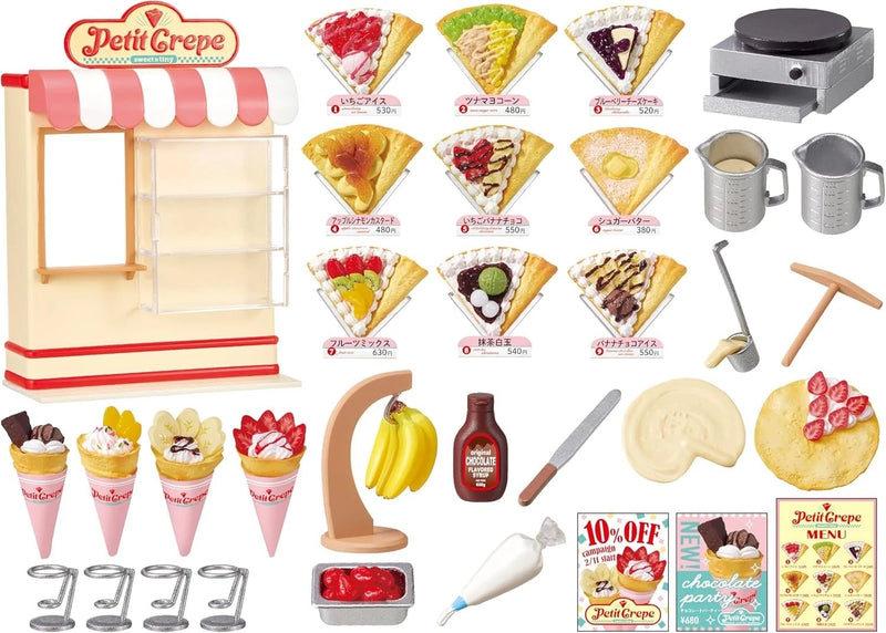 Re-Ment Petit sample Petit Crepe Full Set Figure JAPAN OFFICIAL