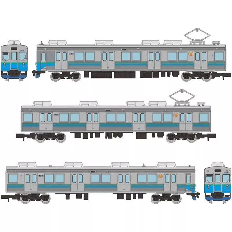 Tetsudou Collection Izu Express 8000 Series TA-6 Formation 3Car Set E JAPAN