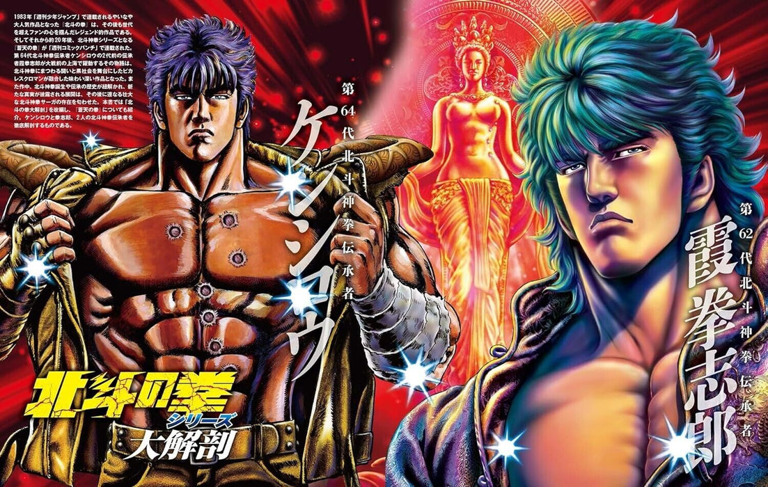 Sanei Fist of the North Star Series Large Anatomy Magazine JAPAN OFFICIAL