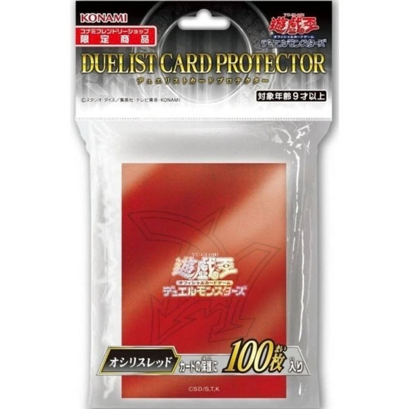 Konami Yu-Gi-Oh OCG Duelist Card Protector Osiris Slifer Red Sleeve JAPAN