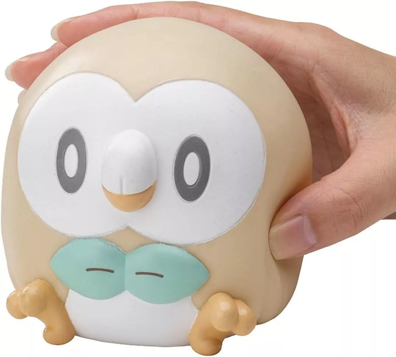 Takara Tomy Pokemon Pokepiece Puni Kyun Light Rowlet JAPAN OFFICIAL