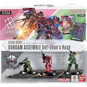 BANDAI Gundam Assemble Set Zeon's Rush Starter Deck ST03A TCG JAPAN