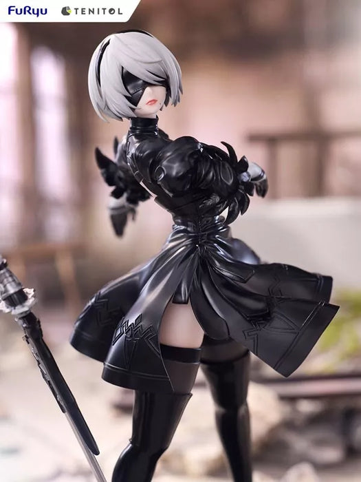 Furyu Tenitol Nier: Autómata Ver1.1A 2B Yorha No.2 Tipo B Figura Japón Oficial