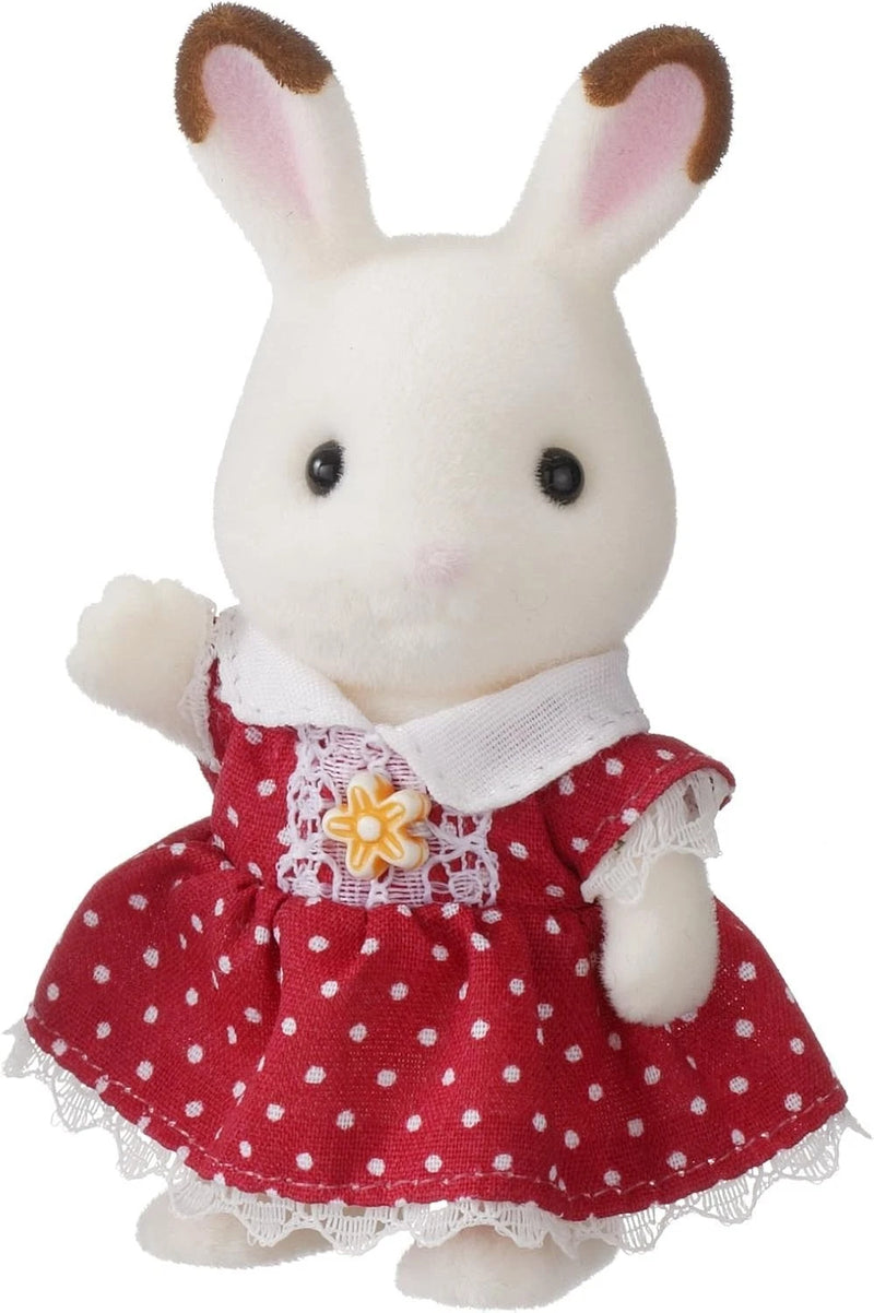 Epoch Sylvanian Families Chocolate Rabbit Girl and Furniture Set DF-10 JAPAN