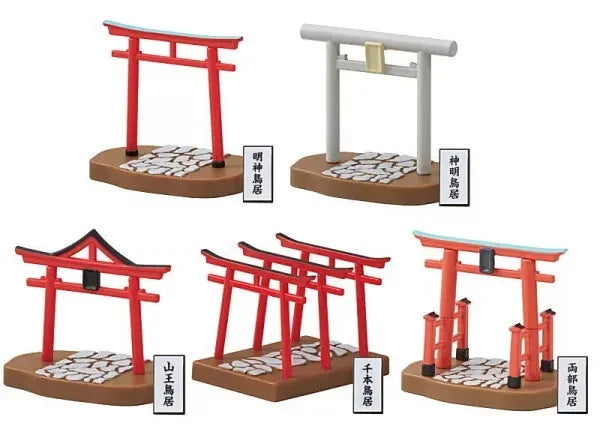 Tarlin Torii Collection Complete Set Figure Capsule Toy JAPAN OFFICIAL