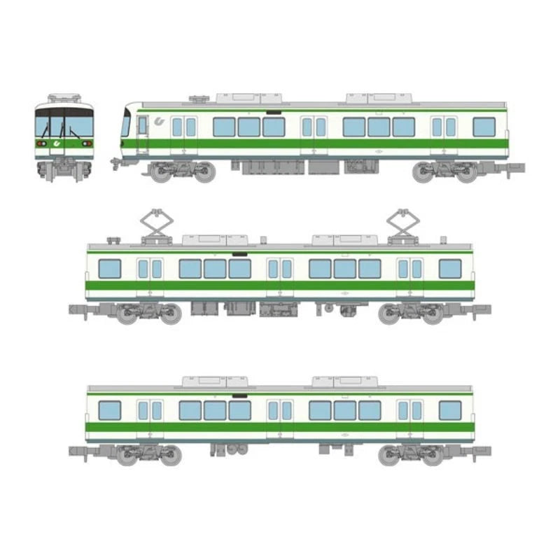 Tetsudou Collection Kobe City Subway Seishin Yamanote Line 3000 3 Car Set JAPAN