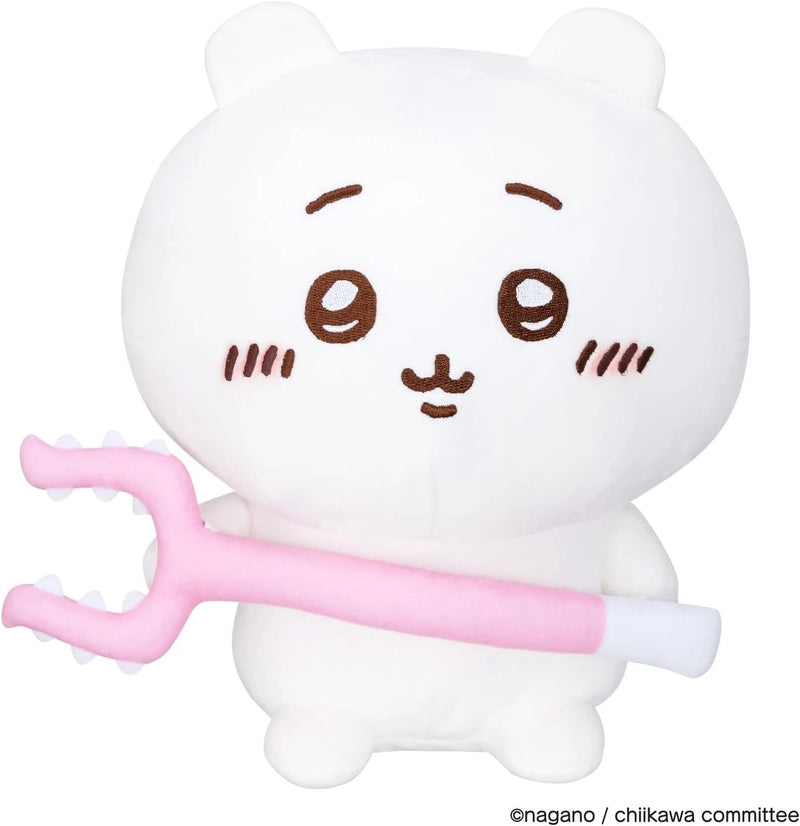 BANDAI Chiikawa Always Together Jubelt mir zu! Sprechende Plüschpuppe JAPAN OFFIZIELL