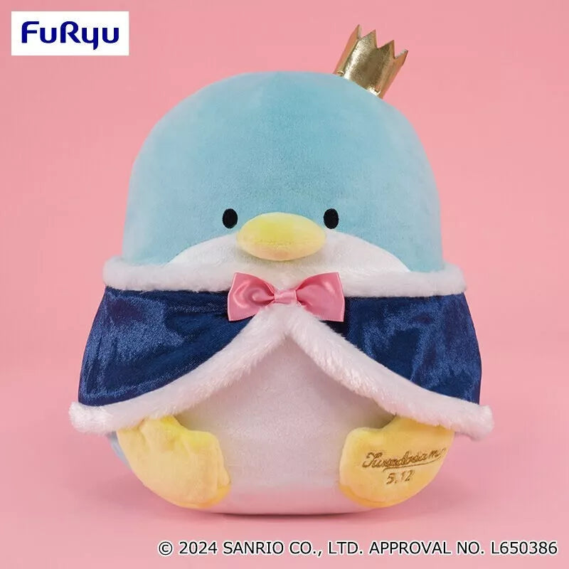 FuRyu Sanrio Tuxedo Sam Anniversaire GRANDE Peluche JAPON OFFICIEL