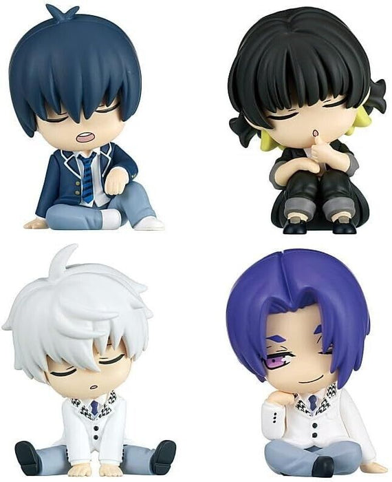 Katazun Fig. BLUE LOCK All 4 Types Set Figure Capsule Toy JAPAN OFFICIAL