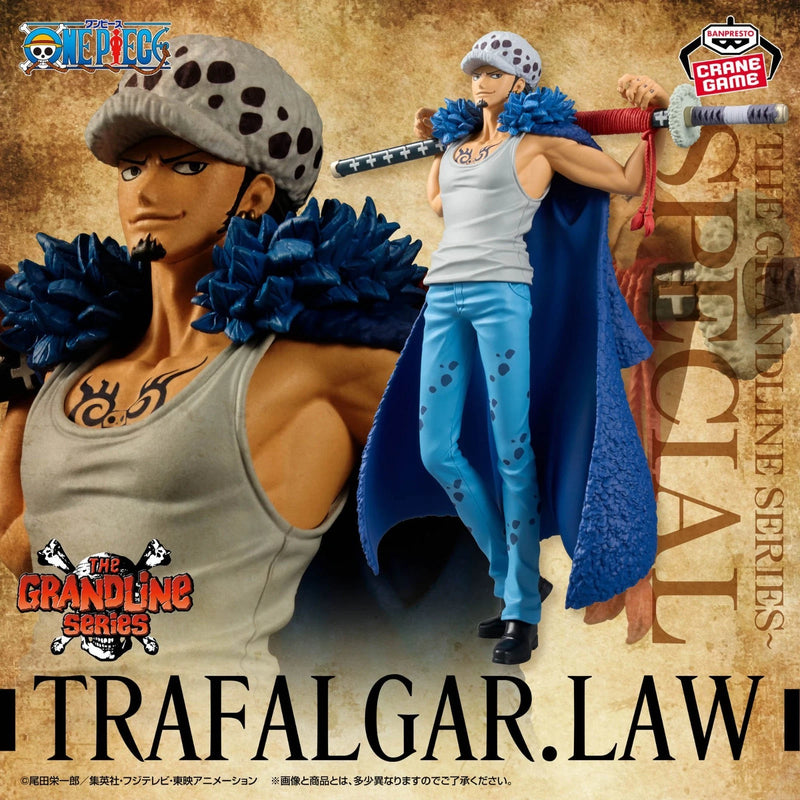 Banpresto DXF THE GRANDLINE SERIES SPECIAL ONE PIECE Trafalgar Law Figure JAPAN