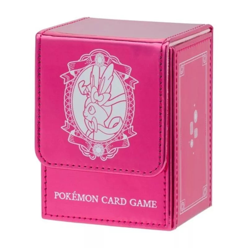 pokemon card holder box Pokemon Center Original Deck Case Sylveon JAPAN OFFICIAL — ToysOneJapan