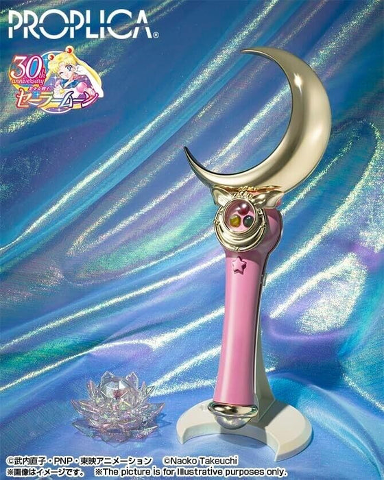 Bandai Sailor Moon Proplica Moon Stick Brilliant Color Edition Japón Oficial