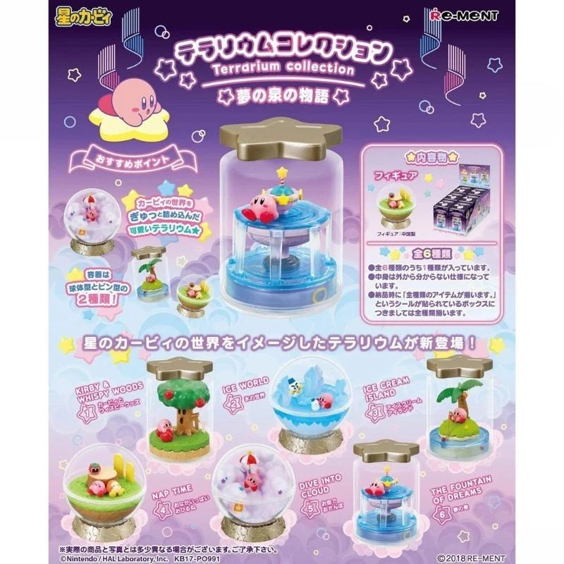 Kirby Terrarium Collection Story of The Fountain of Dreams Complete Set Figure