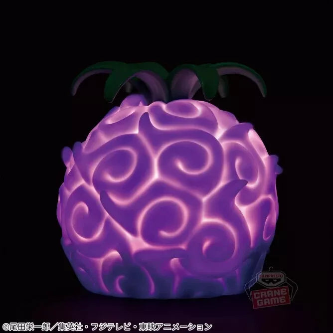 Banpresto One Piece Devil Fruit Room Light Dark Dark Fruit JAPON OFFICIEL