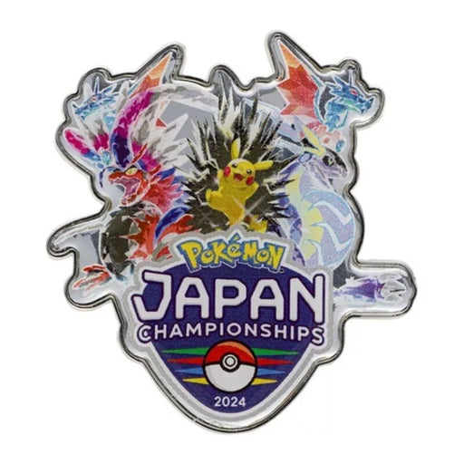 Pokemon Center Original Card Pins Logo PJCS2024 JAPAN OFFICIAL
