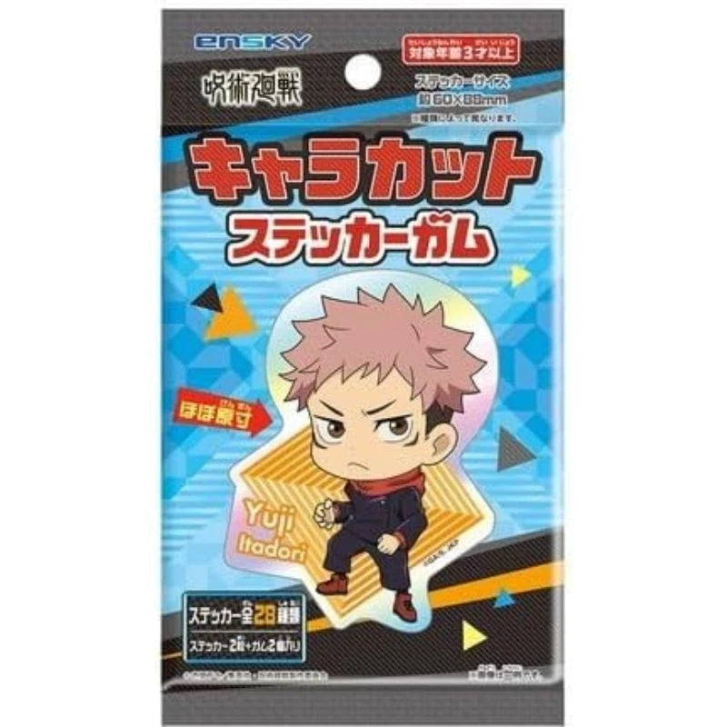 Jujutsu Kaisen Chara Cut Sticker Gum 16Pack Box Candy Toy JAPAN OFFICIAL