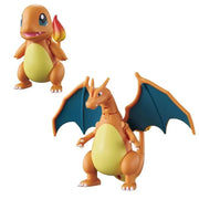 BANDAI Pokemon Change Charmander & Charizard Figure JAPAN OFFICIAL