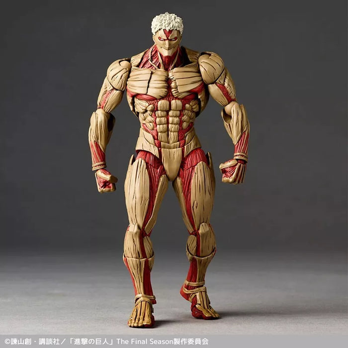 Kaiyodo Revoltech Amazing Yamaguchi Attack on Titan Armored Titan Action Figure