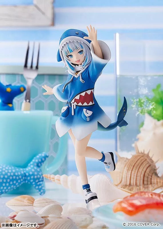 Pop Up Parade Produção Hololive Gawr Gura Figura Oficial Japão
