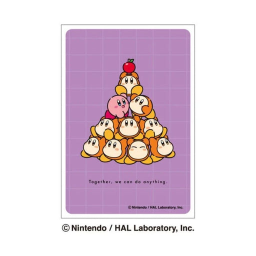 Character Sleeve Mini Kirby play with Waddle Dee ENS-10 JAPAN OFFICIAL
