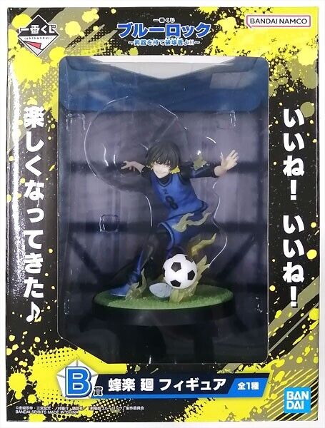 Bandai Ichiban Kuji Blue Lock Meguru Bachira Prêmio B Figura Japão Oficial