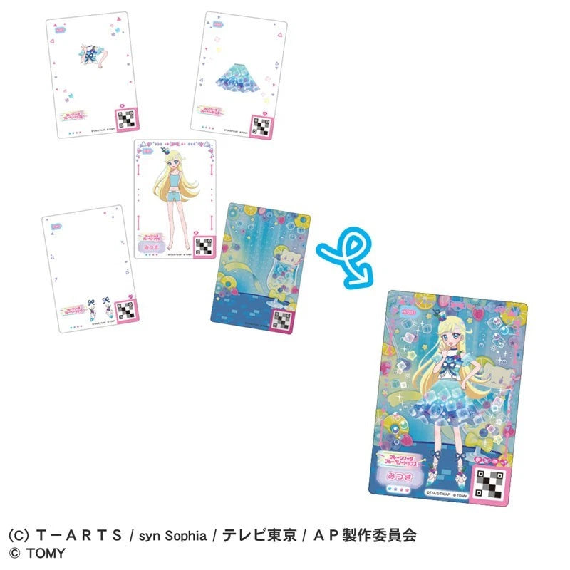 Takara Tomy Secret Aipri Millefeuille Card R vol.2 8Pack Box TCG JAPAN OFFICIAL