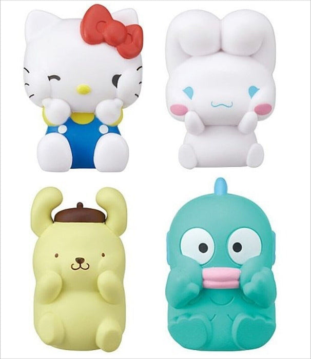 Sanrio Characters Hasamarun Fig. All 4 types Figure Capsule Toy JAPAN OFFICIAL